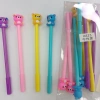 Student cartoon cute silicone three-dimensional tip gel pen details Picture